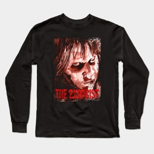 Graphic Art Horror Movie Long Sleeve T-Shirt